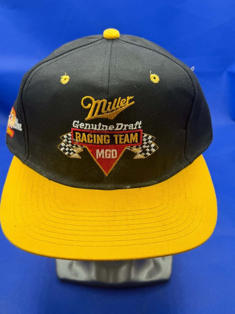 Vintage Miller Genuine Draft Racing Team Rusty Wallace Snapback Hat